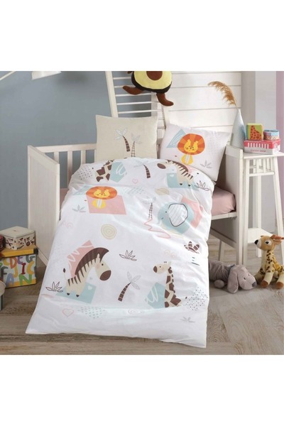 Clasy Sweet Zuu Beige Baby Duvet Cover Set