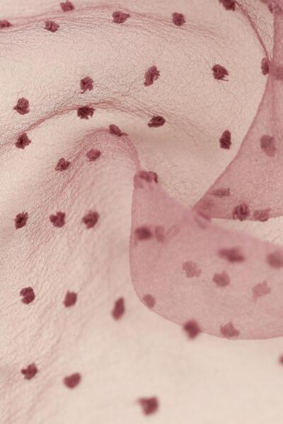 Kumaş Deposu قماش داليا الأورجانزا بلون أخضر نعناعي