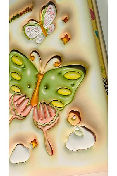 karinabest Squishy Coated Fluffy Daily Memo Pad 96 Sheets Lined Notebook with Squishy Grip