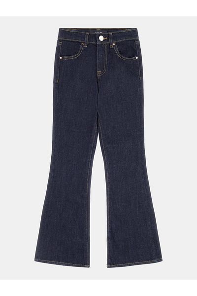 Guess Relaxed Fit Stretch Denim Flare Pants