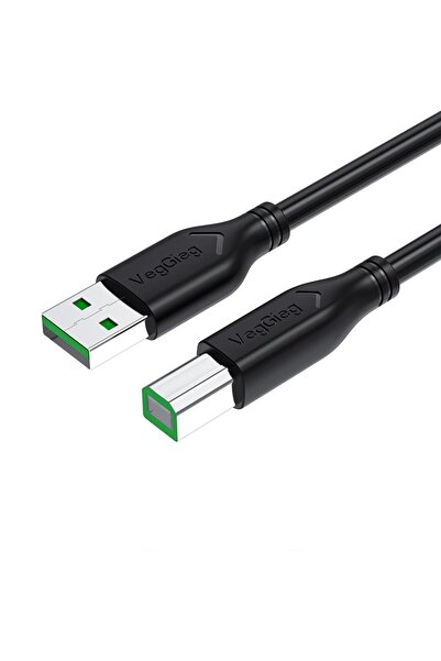 Veggieg Usb B Printer Tarayıcı Yazıcı Data Kablosu 3 Metre