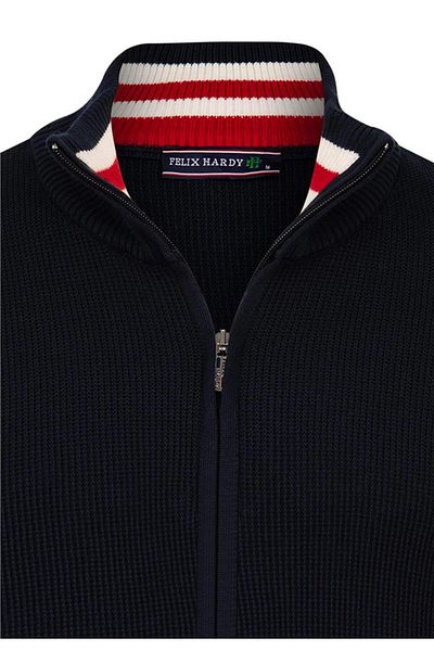 Felix Hardy Cardigan pentru bărbați cu model tricotat cu orez