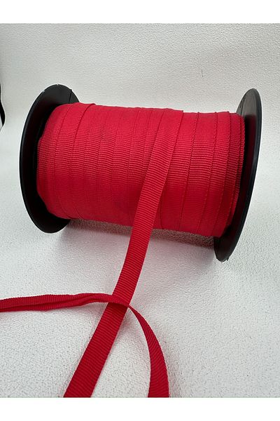 paşateks since 1995 şekil 1 cm Satin Gorgren Ribbon-5 Meters-Red