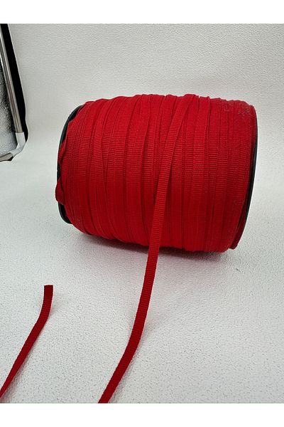 paşateks since 1995 şekil 5 Meters Red Grosgrain Ribbon - 5 mm