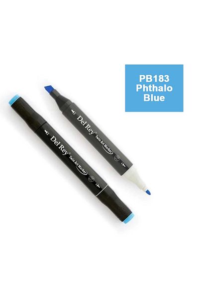 Esmo Del Rey Twin Marker - Pb183 Phithalo Blue