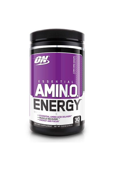 Optimum Nutrition Amino Energy, Concord Grape, 30