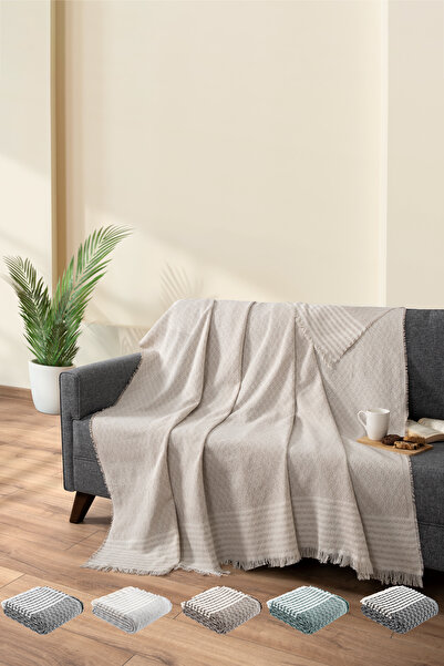 TeksNil Home Canapea cu scaun bej - 170x200 Ranger, husă Cechyt