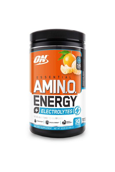 Optimum Nutrition Essential Amino Energy + Electrolytes, Tangerine Wave, 30