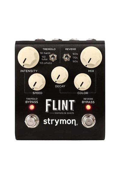 Strymon فلينت V2 اهتزاز ودواسة ريفيرب