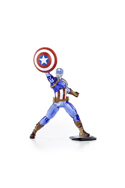 Swarovski 5676135 Swarovski Ev Dekorasyonu Marvel:Captaın Amerıca