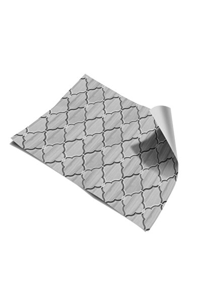 Bigaimaj Mutfak Tezgah Arası Kendinden Yapışkanlı Folyo Kaplama Taş Desen Geometrik 60cmx100cm