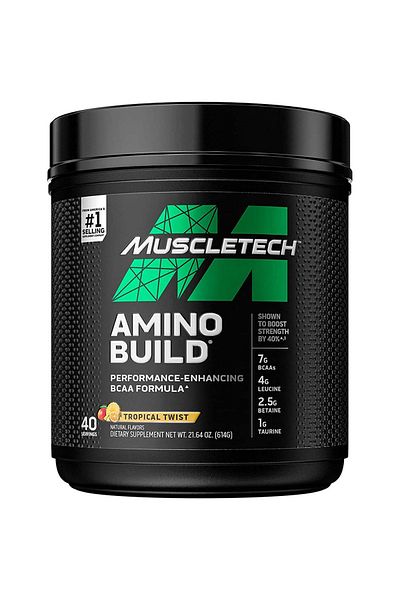 MUSCLETECH Amino Build, Tropical Twist, 40