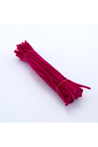 Bimotif 20li  tel tüylü tel şönil, 30 cm, fuşya