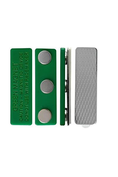 Seyhan Askeri Malzeme 10 Adet İsimlik Mıknatısı - Yakalık Mıknatısı 45×13 mm ...