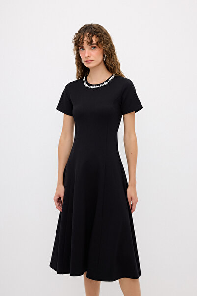 adL Short Sleeve Long Dress