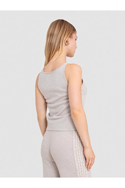 Serianno Kaşmir Karışımlı İnce Askılı Atlet ATL8874TAS