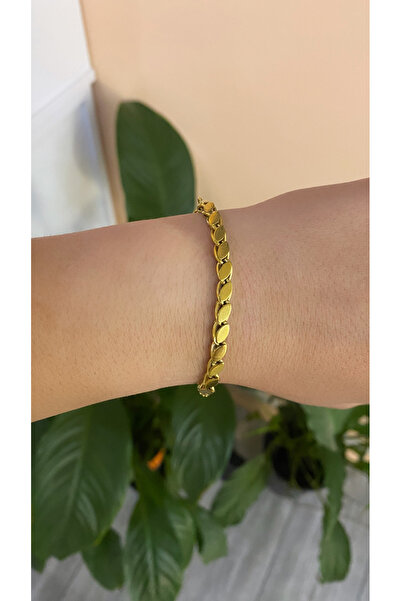 lumi concept Steel Barley Chain Bracelet