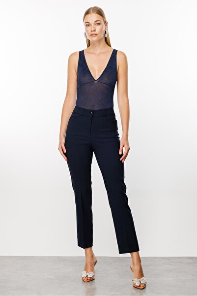 Moda İlgi Modailgi Beş Cep Dar Paça Pantolon Lacivert