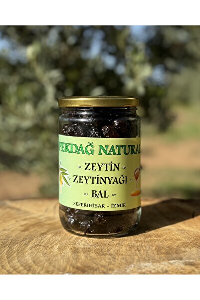 Pekdağ Gemlik Kuru Sele Tuzsuz Siyah Zeytin 400 gram