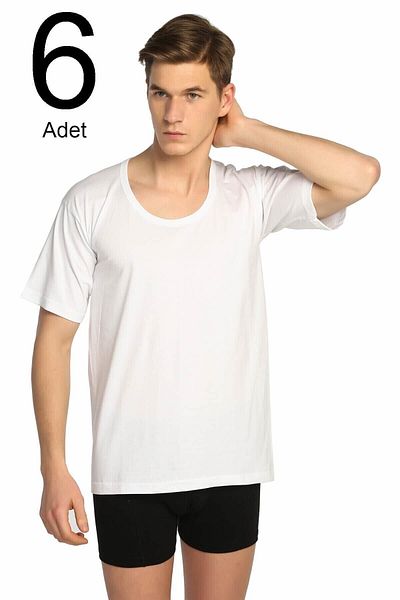 ENTAHA Tutku Men's Black Crew Neck Undershirt Singlet New Season
