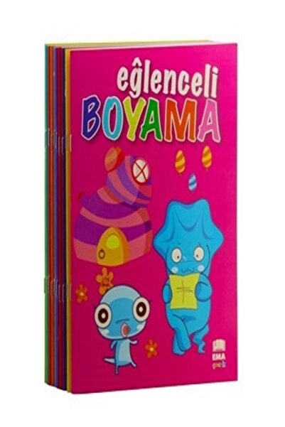 Nesil Yayınları Fun Coloring Set - 10 Book Set