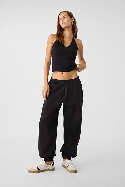 Stradivarius Tied halter top
