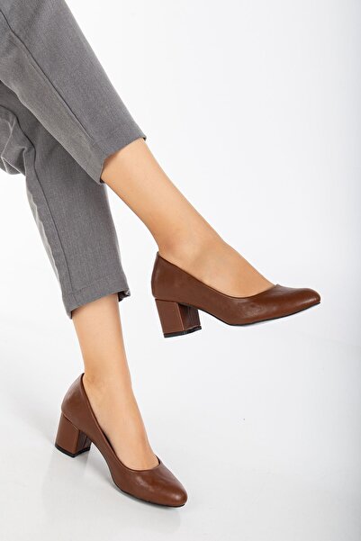 MaskButik Betty Tan Heeled Shoes