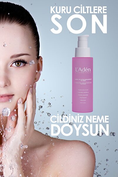 L'Aden Cosmetics Onarıcı, nemlendirici, bariyer güçlendirici madecassoide özl...