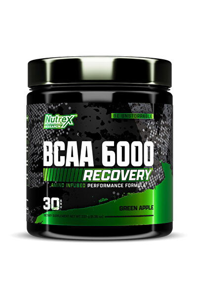 Nutrex Research Bcaa 6000، تفاح أخضر، 30