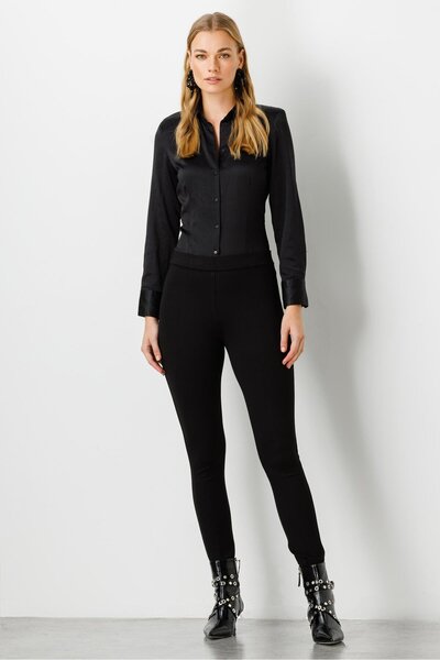 Moda İlgi Modailgi Klasik Tayt Pantolon Siyah