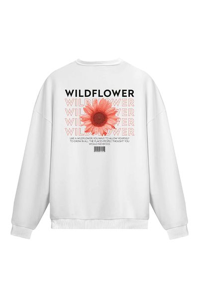 Mounte Bianca Unisex Wildflower - Κανονικό φούτερ