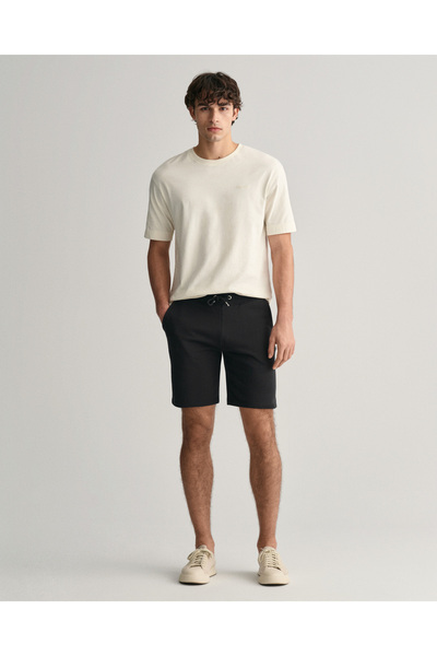 Gant Erkek Siyah Regular Fit Şort