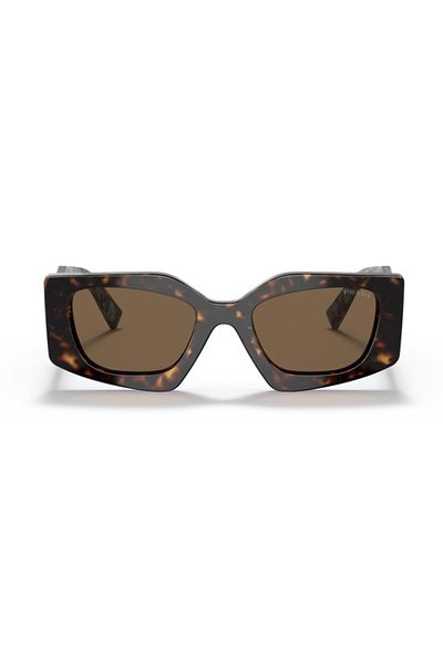 Prada Güneş Pr 15Ys 2Au06B 51 Women's Geometric Multicolored Sunglasses