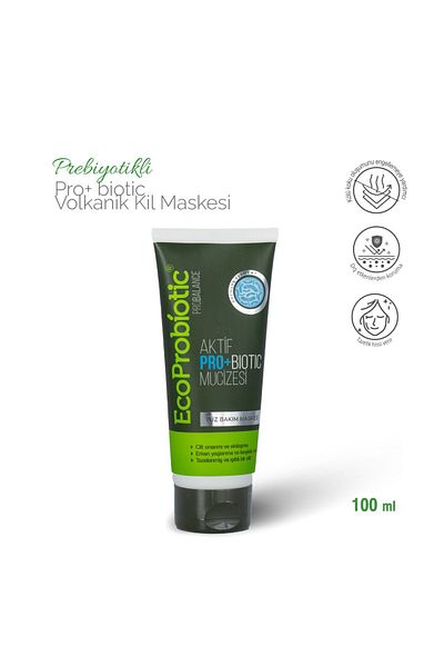 EcoProbiotic Miracle Pro Volcanic Clay Mask Pore Firming Effect 100 ml