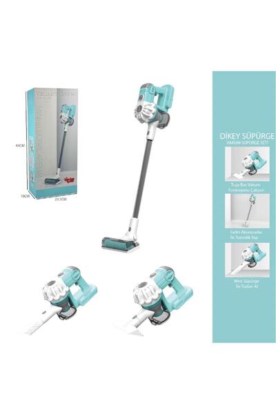 BYCEGU Vertical Vacuum Cleaner Green-Grey (3 In1) Closed Box