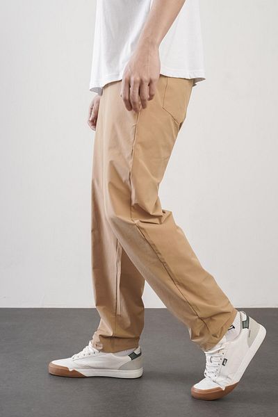king brich Ανδρικό παντελόνι Jogger Kingbrich - Ελαστική μέση και τσέπες, κανονική εφαρμογή
