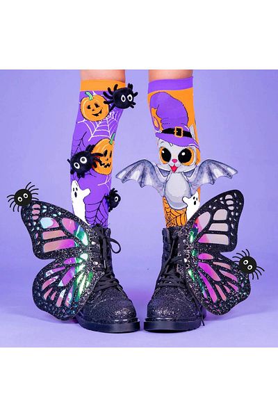 MADMIA Black Shiny Butterfly Shoes