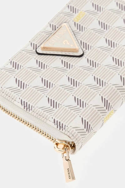 Guess G WAVE SLG MEDIUM ZI Kadın Ekru Cüzdan SWJT9344140-STL