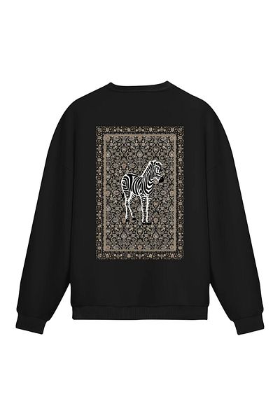 Mounte Bianca Unisex Zebra - Regular Sweatshirt