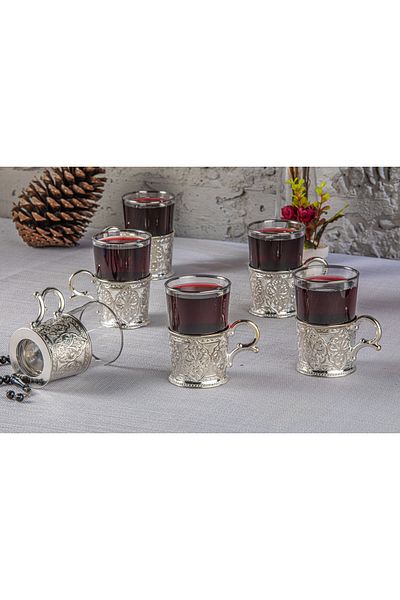 Sena Gilded Large Tea Set for 6 People (166-K-Y)