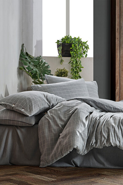 Buldans Pura Çizgili Nevresim Takımı 200x220