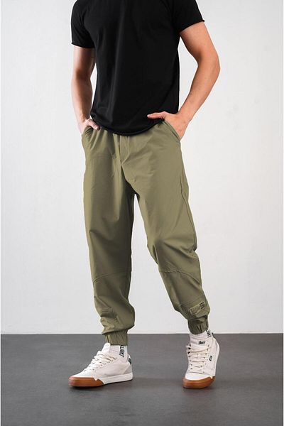 king brich Ανδρικό παντελόνι Jogger με ελαστικό πόδι Relax Fit