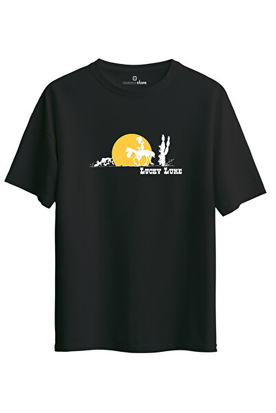 Oweear Unisex Lucky Luke - Oversize T-Shirt