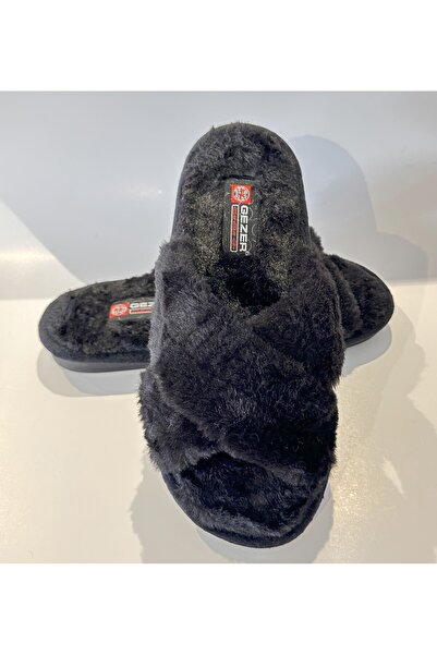 GEZER PELUŞ YUMUŞAK İÇ TABAN,KAYDIRMAZ EVA  DIŞ TABAN HAFİF KADIN EV VE MİSAFİR TERLİĞİ