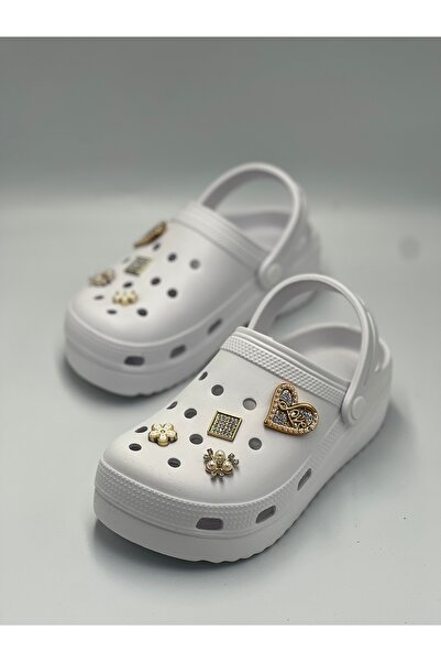 GÜLERSHOES Guaranteed Orthopedic Figured Hospital Cook Nurse Doctor Cross Slippers Size 36-37-38-39-40