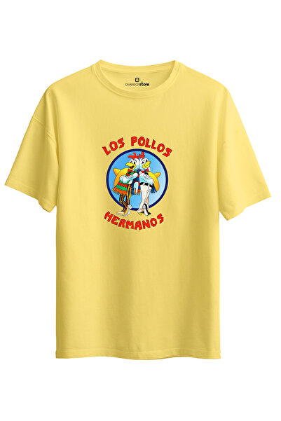 Oweear Unisex Los Pollos Hermanos - Oversize T-shirt