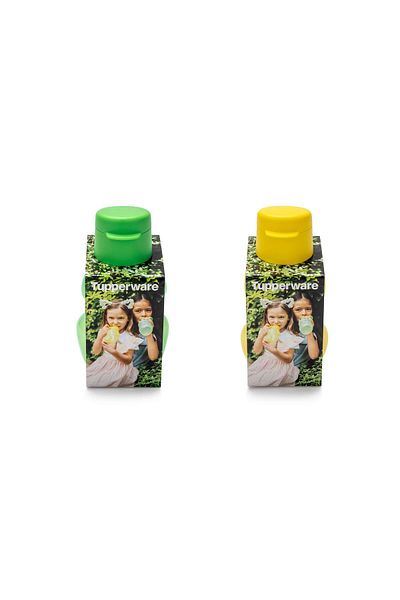 Tupperware Eco Bottle Children's Water Bottle and Flask Lion & Frog 350 ml