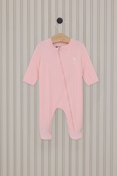 U.S. Polo Assn. يو اس بولو اسن. USB2144 بذلة طفلة مع أحذية A.PINK