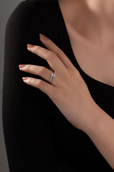 Spossy Silver Jewelry 925 Ayar Gümüş, Silver, Yılan Yüzük