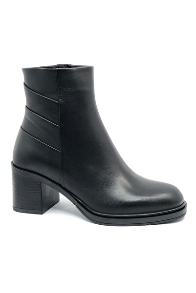 Greyder 59153 Zn Urban Klasik Topuklu Kadın Bot SİYAH